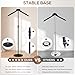 Mannequin Torso, 30 to 41 Inch Height Adjustable Shirt Display Stand for Vendors Shop Graduation Party, Stable Ease Assembly Dress Form Clothes Garment Rack, Jacket Coat Hanger Stand, Black