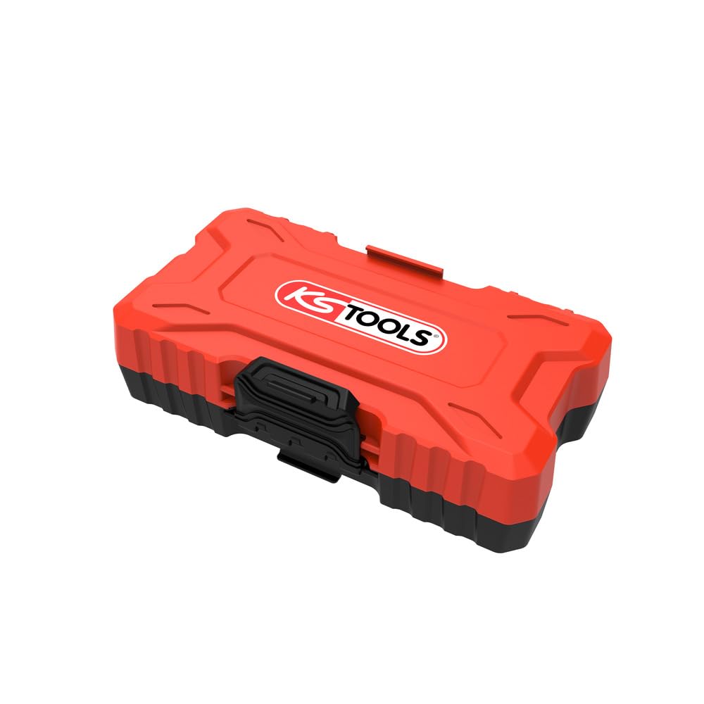 KS Tools 515.2302F Coffret d'embouts de vissage à chocs - coffret | Coffret d'embouts de vissage à chocs 1/4'', 76 pièces, outillage professionnel, chrome vanadium