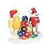 Department 56 North Pole Village Collection Accessories M&M's Building a Tree of Our Own Santa Figurine- Hand Crafted Painted Porcelain M&M Candy Factory Christmas Village Houses Accessory, 2.56 Inch