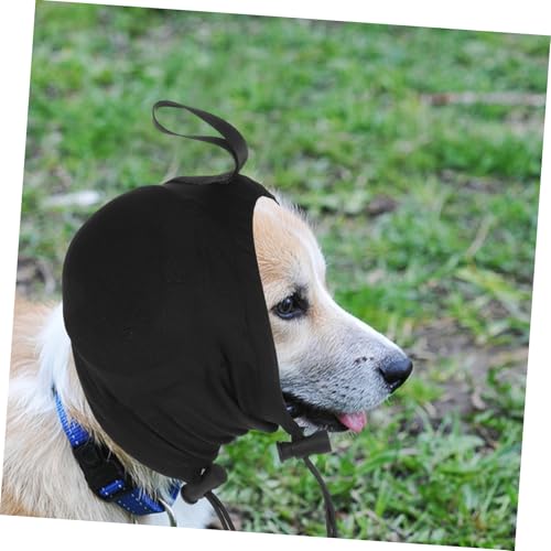 Cache-oreilles pour chien haut de gamme en textile isolant doux