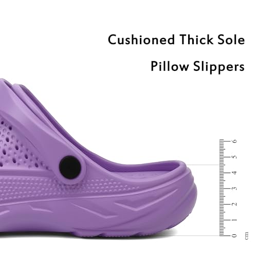 Image of INMINPIN Mens Womens Garden Clogs Shoes Beach Slippers Pool Water Sandals with Comfortable Arch Support Insole