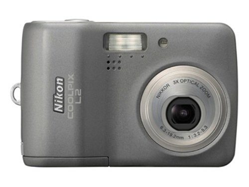 Nikon Coolpix L2 6MP Digital Camera with 3x Optical Zoom