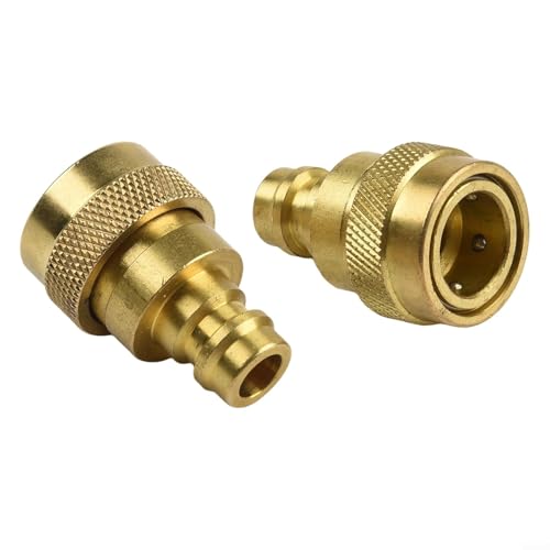 Brass Elite Lot d'adaptateurs de connecteur basse pression modifiables compatibles avec R134a et R1234yf