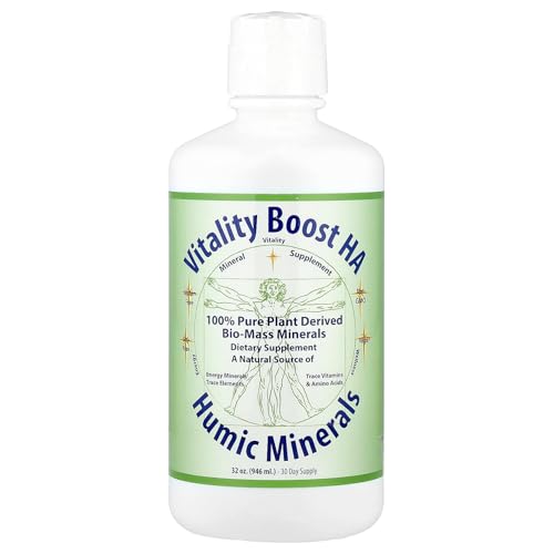 Morningstar Minerals Vitality Boost HA, Humic Minerals, 32 oz (946 ml) Morningstar Minerals Vitality Boost HA, Humic Minerals, 32 oz (946 ml)