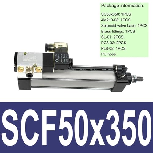 Ensemble de vérins pneumatiques DC24V pour automatisme précis SCF