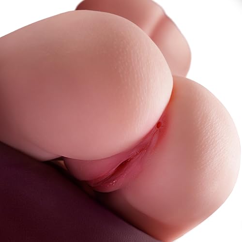 Image of BIG SHOCKED Sex Doll Male Sex Toys, Triple-Layer Realistic Sex Dolls 6LB Pocket Pussy Masturbator Big Fat Butt Sex Toy for Men Lifelike Soft Ass with Tight Vagina & Anal Channel Adult Toys Stroker