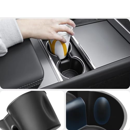 Porte-gobelet console centrale pour Tesla Model Y Juniper 2025 - 4