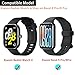SUGARJAR Nylon Bands Compatible with Xiaomi Smart Band 9 Pro/Mi Band 8 Pro,Redmi Watch 5/4, Sport Replacement Strap for Women Men