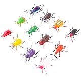 Juguete educativo para : set de 12 piezas de escarabajos, modelos de animales salvajes, hechos a mano y con gran realismo