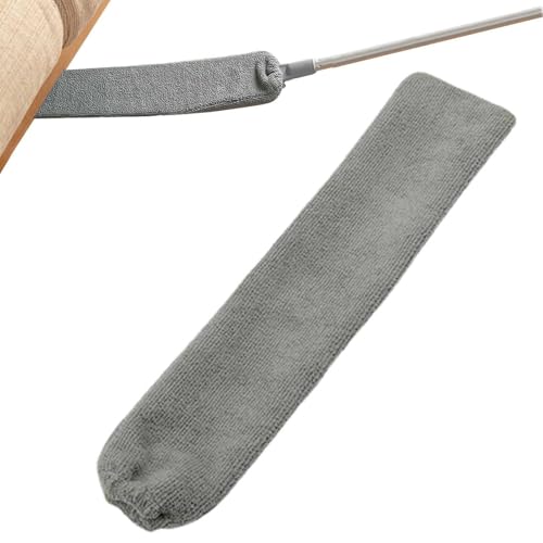 - Limpiador de Polvo para Debajo de electrodomésticos con Mango Largo, Cepillo retráctil para Limpiar Debajo de Muebles, sofá, Herramienta de Microfibra para el hogar, Cocina, Dormitorio
