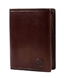 Rindleder The Bridge Münzbörse Herren Portemonnaie Portafogli Uomo (Braun) 01403301-14