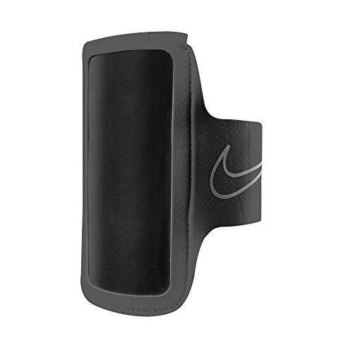 Nike Lightweight 2.0 Arm Band - Black/Silver, One Size