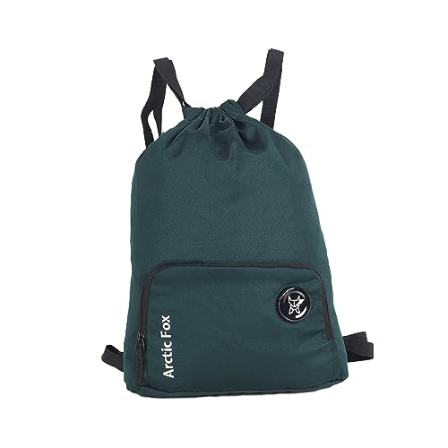 Image of Arctic Fox 15 Liters Draw String Bag Post Green Backpack