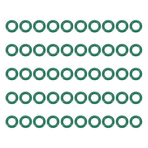 PATIKIL o�����O �S���p�b�L�� �I�[�����O 7mm�O�a 4mm���a 1.5mm �� 50�� �ϔM �ϖ� �h�� FKM�V�[�����O �G�A�R������ �ėp ���� �z�� �֌� ������ ���k�@�o���u�C�� ��