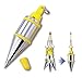 TAJIMA Plumb Bob - 21 oz (600g) Plumb-Rite with Quick-Stabilizing Cap & Embedded Bumpers - PQB-600