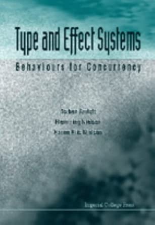 Type and Effect Systems: Behaviours for Concurrency book cover