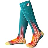 Rabbitroom Rechargeable Heated Socks Women 4000mah Upgraded Electric Battery Washable Socks Up to 10...