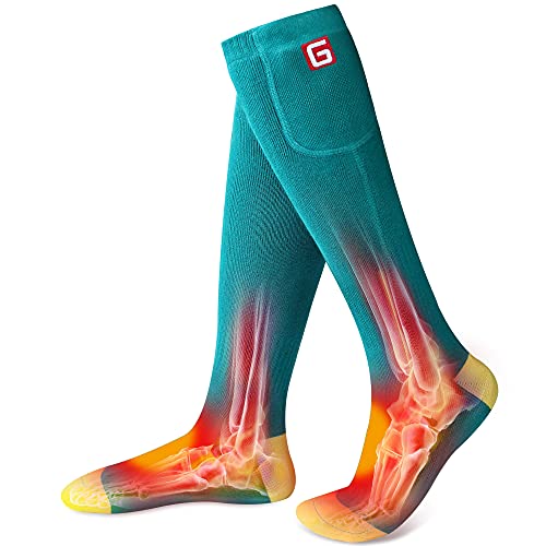 Rabbitroom Rechargeable Heated Socks 4000mAh, 10H, 3 Levels