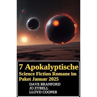 7 Apokalyptische Science Fiction Romane im Paket Januar 2025