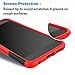 Asuwish Phone Case for Xiaomi Redmi Note 8 with Screen Protector Cover Flim and Stand Kickstand Slim Hard Rugged Hybrid Cell Accessories Xiami Xiomis Xiome Redme Note8 Notes 8s Cases Black Red
