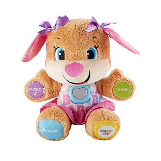 Fisher-Price FPP51 mjukisdjur med ljudeffekter flerfärgad, M