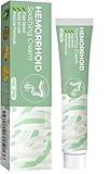 Crema para el cuidado perianal, pomada natural a base de hierbas para las hemorroides, para hombres y mujeres,1pc