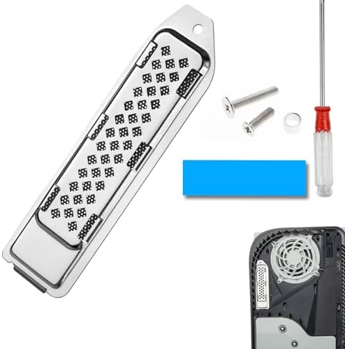 SSD Cover for PS5 M.2 SSD Extension Slot, PS5 SSD Cover Screw, PS5 SSD Screw Replacement, Screwdriver and Thermal Pad for PS5 SSD Heatsink