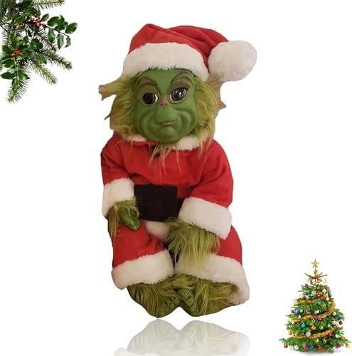 Bambola Di Peluche Grinch Natale - Orsacchiotto Morbido Imbottito A