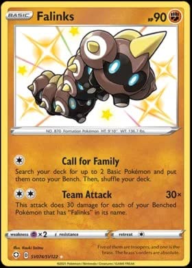 Pokemon - Falinks SV074/SV122 - Shining Fates - Shiny Vault - Card