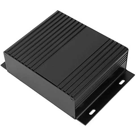 Heat Dissipating, DIY Aluminum Cooling Case Electronic Project Enclosure Case Shell for Vehicle Controller 41x147x100mm, Electrical Boxes