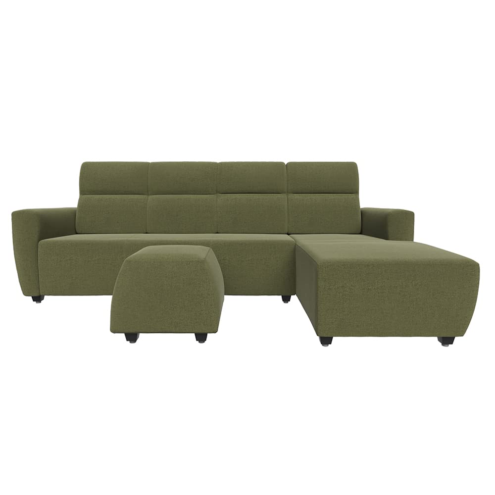 Wakefit Sofa Set for Living Room 3 Year Warranty L Shape Sofa, Sofa
