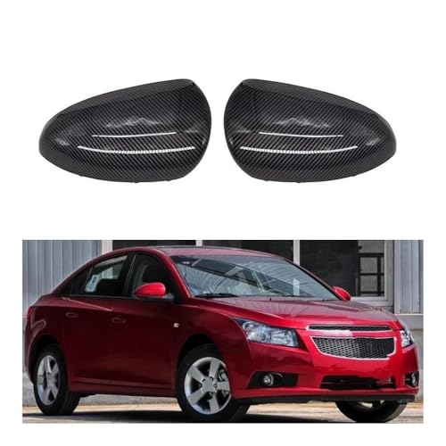 Coque rétroviseur pour Cruze 2010 2011 2012 couvercle de protection carbone - 3