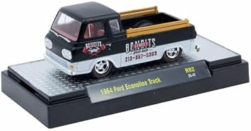 IXO M2 Detroit Muscle 32600-92 R92 25-47 1964 Econoline Truck in Black and White