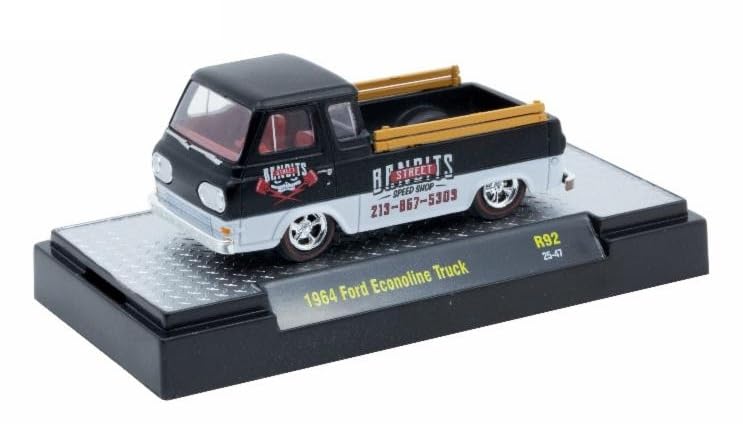IXO M2 Detroit Muscle 1964 Econoline Truck Negro y Blanco