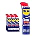 Price comparison product image WD-40 Multi Use Lubricant Spray 400ml 6-Pack Flexible Metal Straw, Multipurpose WD40 Spray Lubricant for Maintenance, Water Displacement, and Rust Protection for Fleet and Workshop