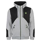 sudadera everlast capucha Para eclosión Everlast Top con capucha para hombre con cuello de cremallera, Gris Marl, M