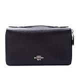 [コーチ] COACH 財布 メンズ セカンドバッグ ポーチ 長財布 パスポートケース 23334QBBK [アウトレット品] [並行輸入品]