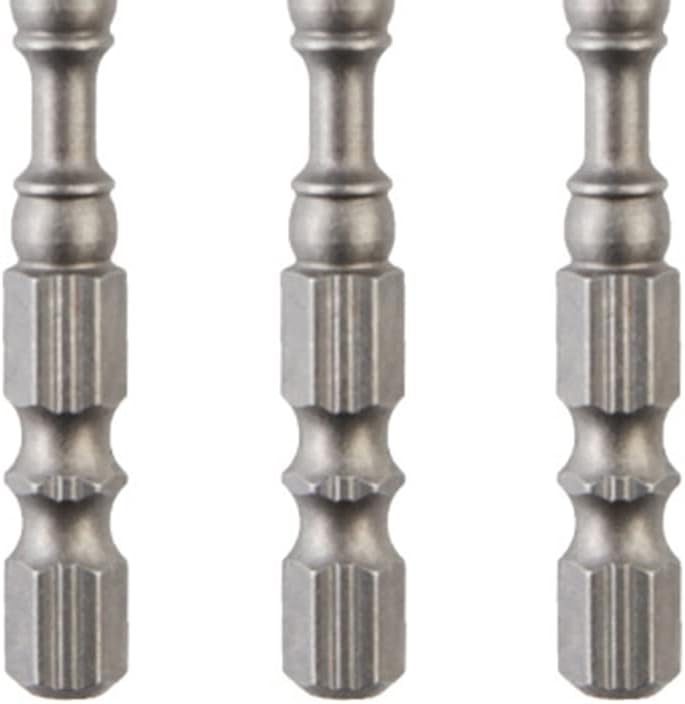 5Pcs Magnetic Alloy Steel Screwdriver Bit Set, Cross Hex Shank Tool Kit for Decoration, Household, Electronic
