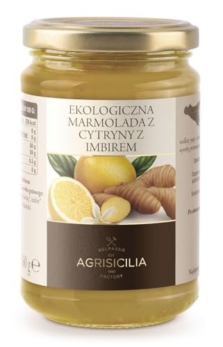 Agrisicilia MERMELADA DE LIMÓN con JENGIBRE BIO 360 g -