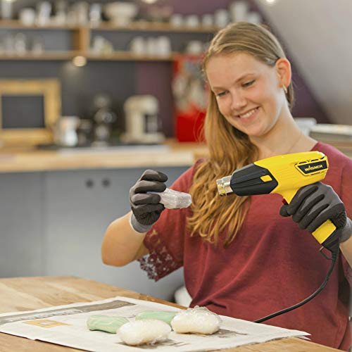 Image of Wagner Spraytech 0503059 FURNO 300 Heat Gun, Dual Temp 750ᵒF & 1100ᵒF Heat Settings, Electric Heat Gun for Paint Removal, Bending PVC, Crafts and More