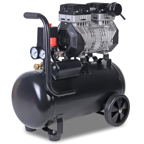 PONO 6.3 Gallon Ultra Quiet Air Compressor