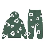 Survêtement Décontracté Unisexe En Denim - Sweat à Capuche Et Pantalon, Style Y2K