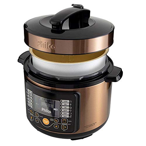 PANELA DE PRESSAO MULTIFUNCIONAL DIGITAL GOLD PPP05G 127 V