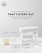 LifeStraw Home – Water Filter Dispenser, 18-Cup, BPA-Free Plastic, Tested to Protect Against Bacteria, Parasites, Microplastics, Lead, Mercury, and a Variety of Chemicals, White