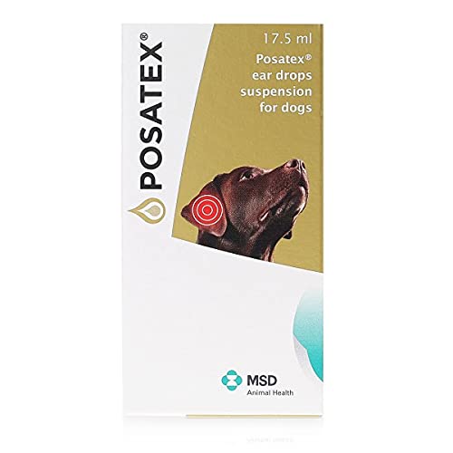 Buy MSD Animal Posatex Ear Drops Suspension for Acute Otitis in Dogs 17