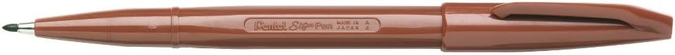 Pentel Arts Sign Pen, Black Ink, 2 Pack (S520BP2A) , Assorted : Artists Markers : Office Products