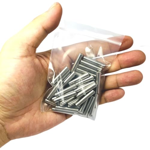 image for ZDingTech 50pcs 5mm x 25mm Dowel Pins,5mm Metal Dowel pins M5 5mm Shel