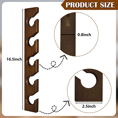 2 Pack Wood Hat Rack For Wall Baseball Cap Display Mounted Hat Rack Baseball Hat Hanging Holder Organizer #TOP1