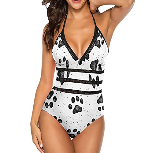 Maillot de bain une pièce gainant col V pour camoufler les rondeurs