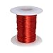 Litz Wire, 24 AWG Unserved Single Build, 25/38 Stranding, 4 oz Spool, Ideal for ~100 kHz Applications